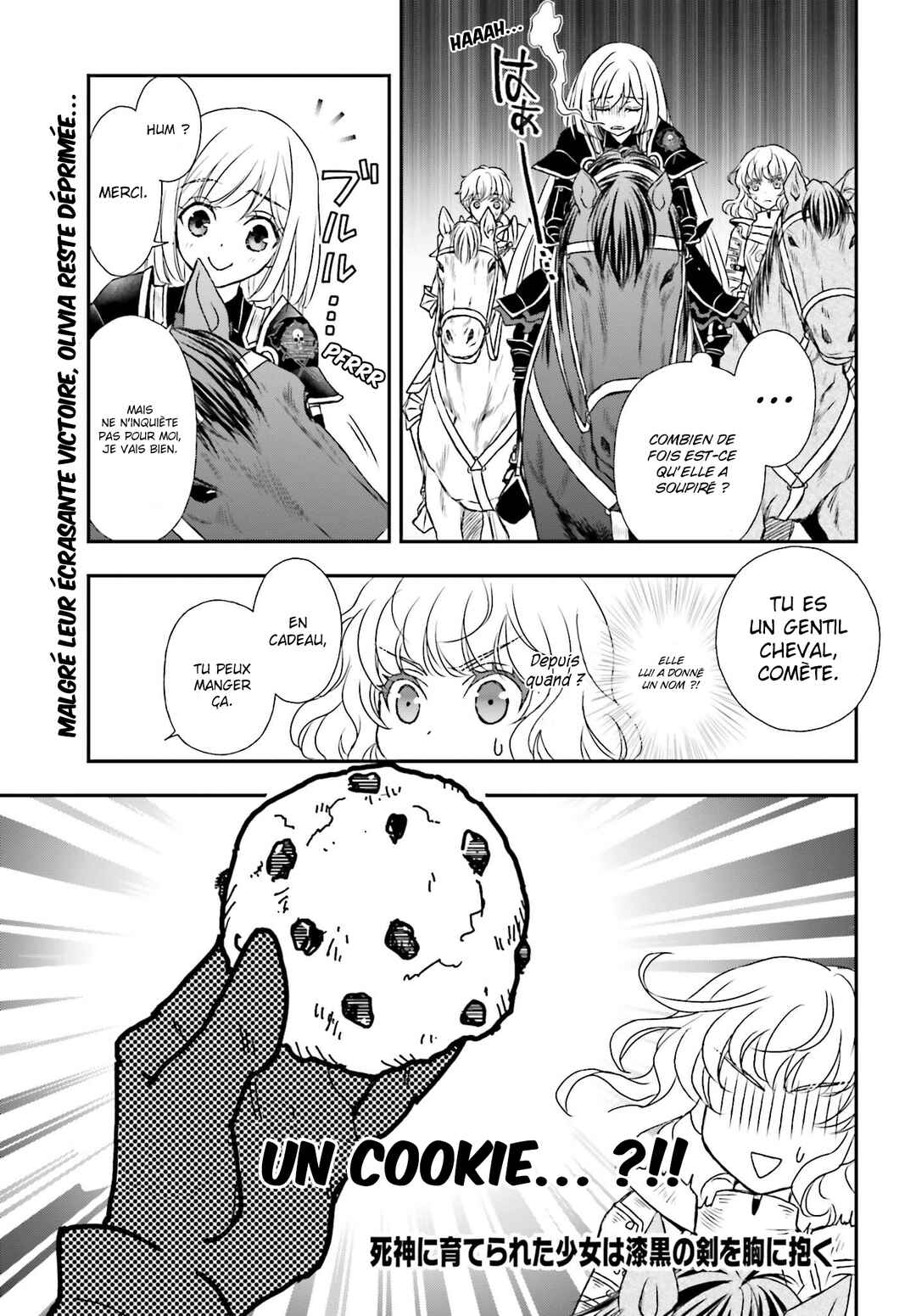 Shinigami ni Sodaterareta Shoujo wa Shikkoku no Tsurugi o Mune ni Idaku Chapter 40 - Page 2