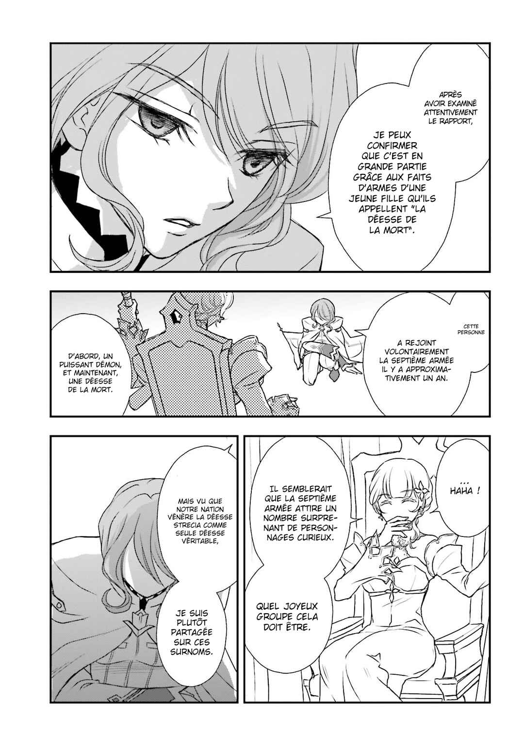 Shinigami ni Sodaterareta Shoujo wa Shikkoku no Tsurugi o Mune ni Idaku Chapter 40 - Page 20