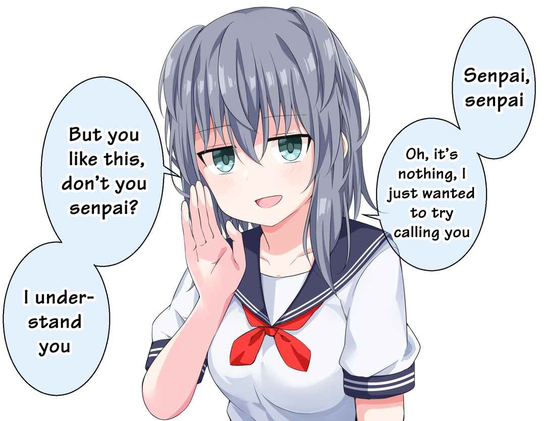 Kouhai-chan Who Understands You Chapter 12.1 - Page 1