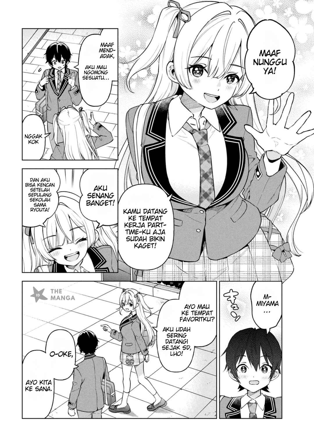 Inkya no Ore ga Sekigae de S-kyuu Bishoujo ni Kakomaretara Himitsu no Kankei ga Hajimatta. Chapter 8 - Page 13