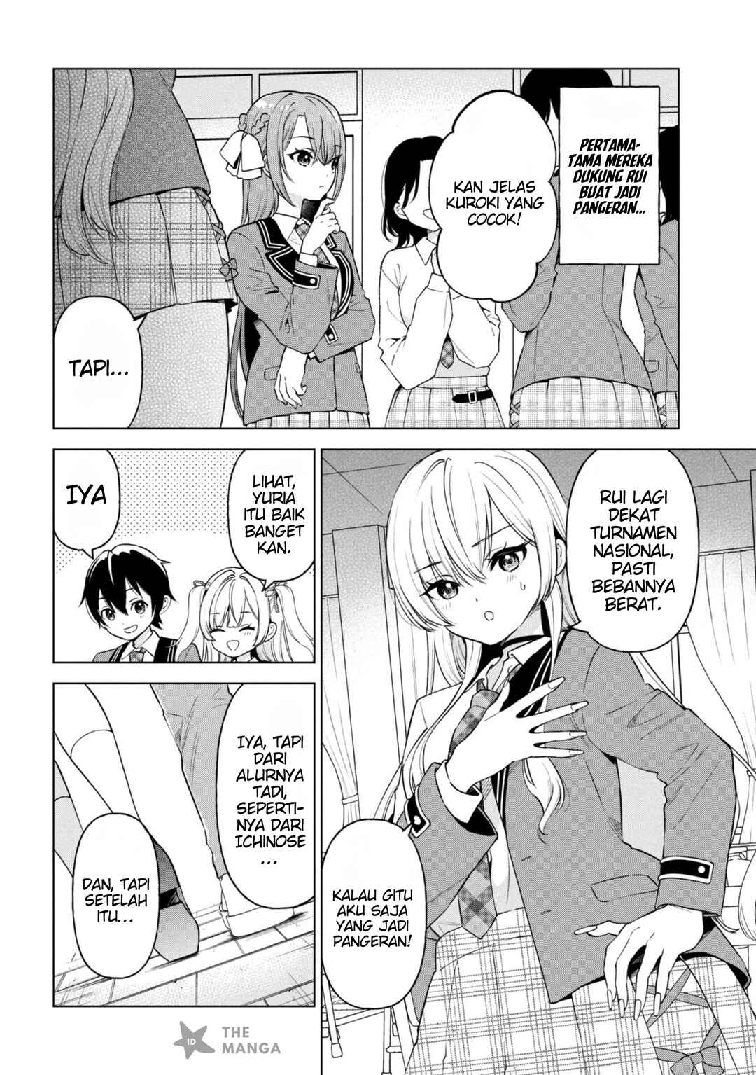 Inkya no Ore ga Sekigae de S-kyuu Bishoujo ni Kakomaretara Himitsu no Kankei ga Hajimatta. Chapter 8 - Page 15