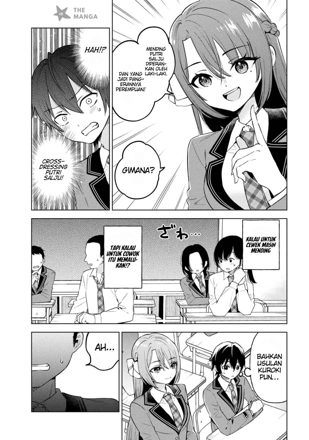 Inkya no Ore ga Sekigae de S-kyuu Bishoujo ni Kakomaretara Himitsu no Kankei ga Hajimatta. Chapter 8 - Page 4