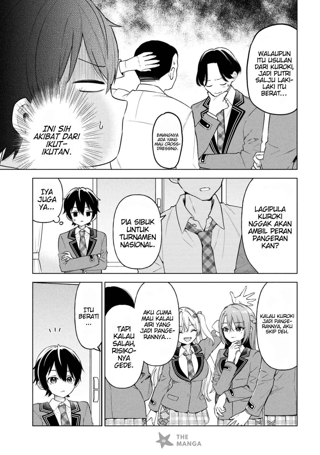 Inkya no Ore ga Sekigae de S-kyuu Bishoujo ni Kakomaretara Himitsu no Kankei ga Hajimatta. Chapter 8 - Page 6