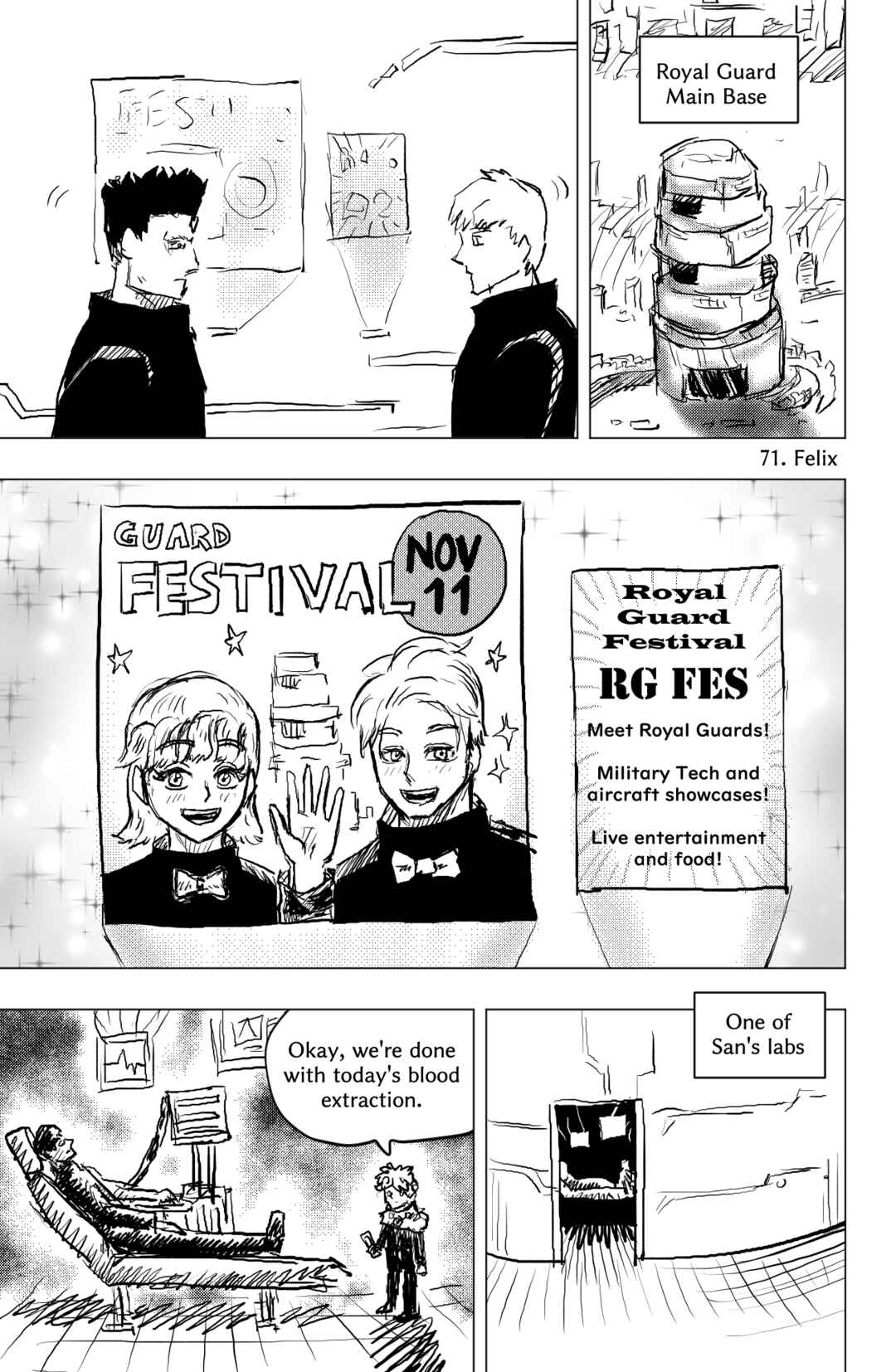 TEKNO: Sci-Fi Shonen Manga! Chapter 71 - Page 3
