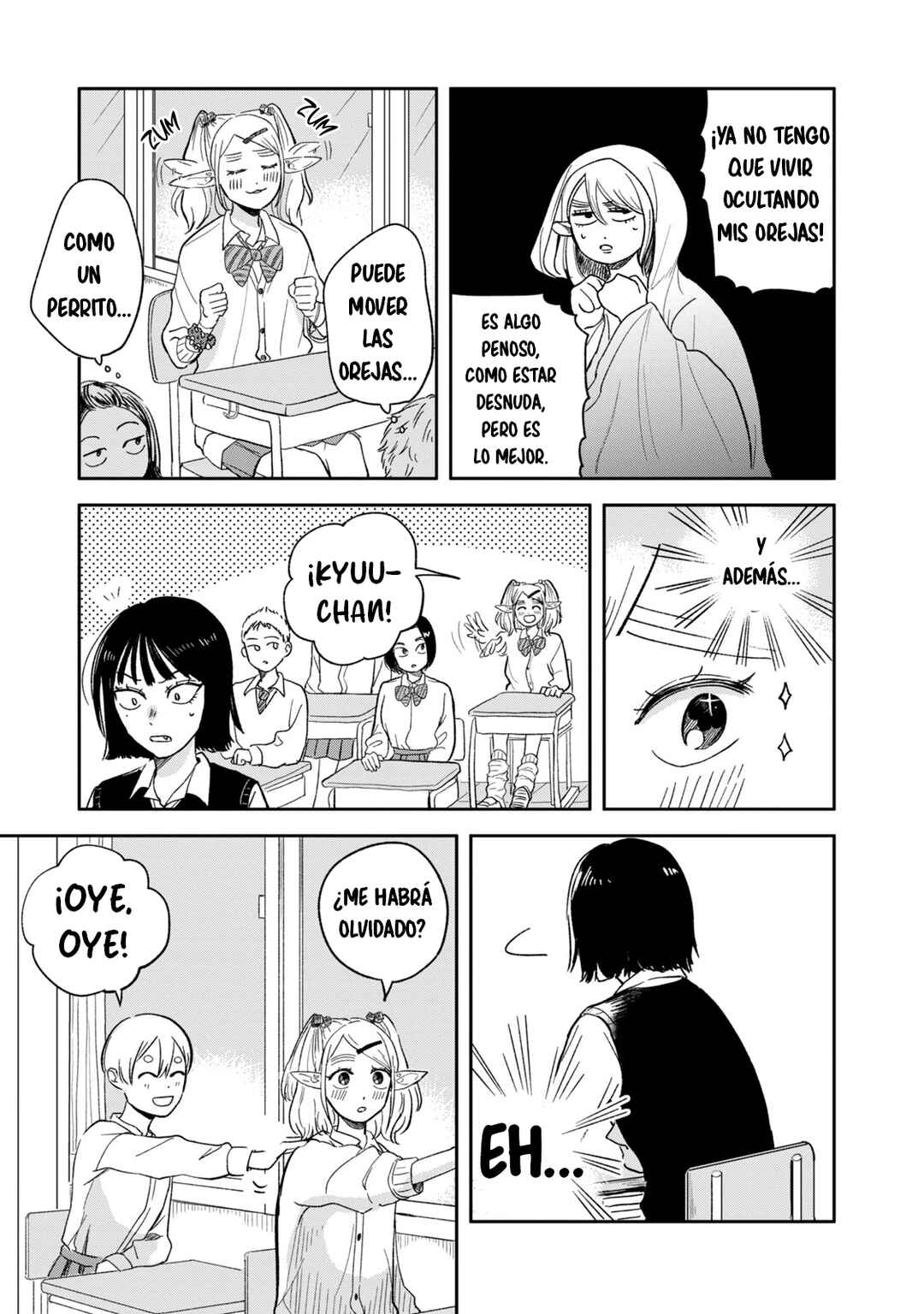 Elf no Mon-chan Kokosei!! Chapter 1 - Page 8