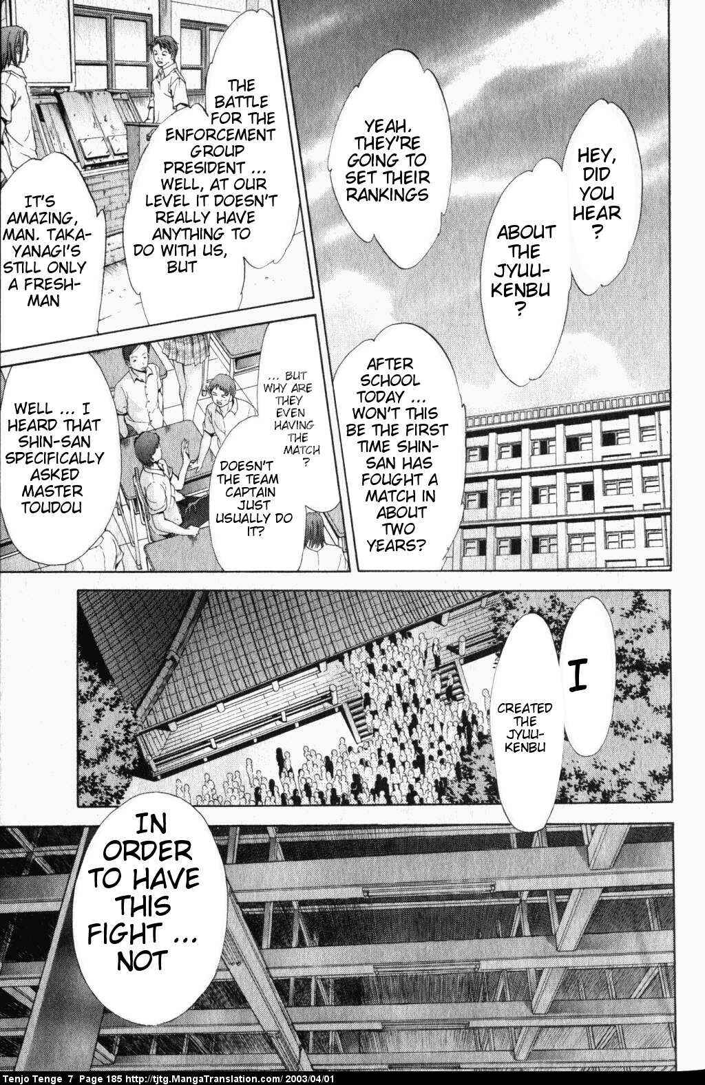 Tenjou Tenge Chapter 44 - Page 45
