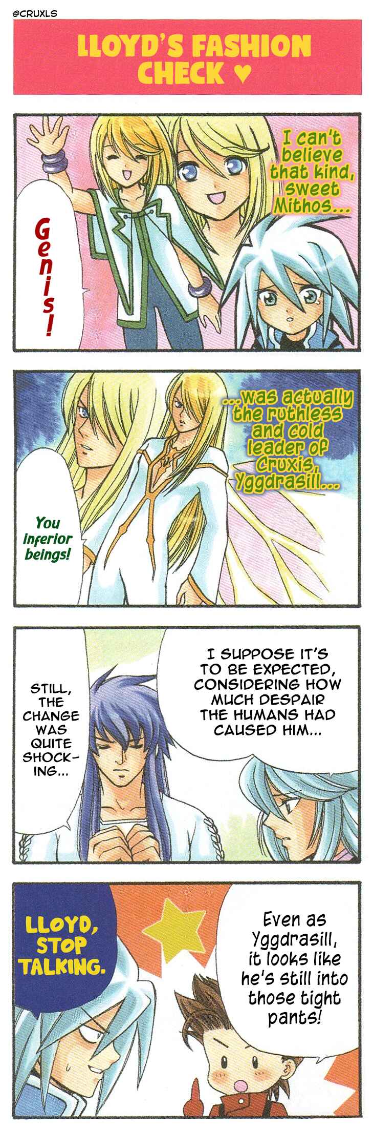 Tales of Symphonia 4koma Kings Chapter 16 - Page 1