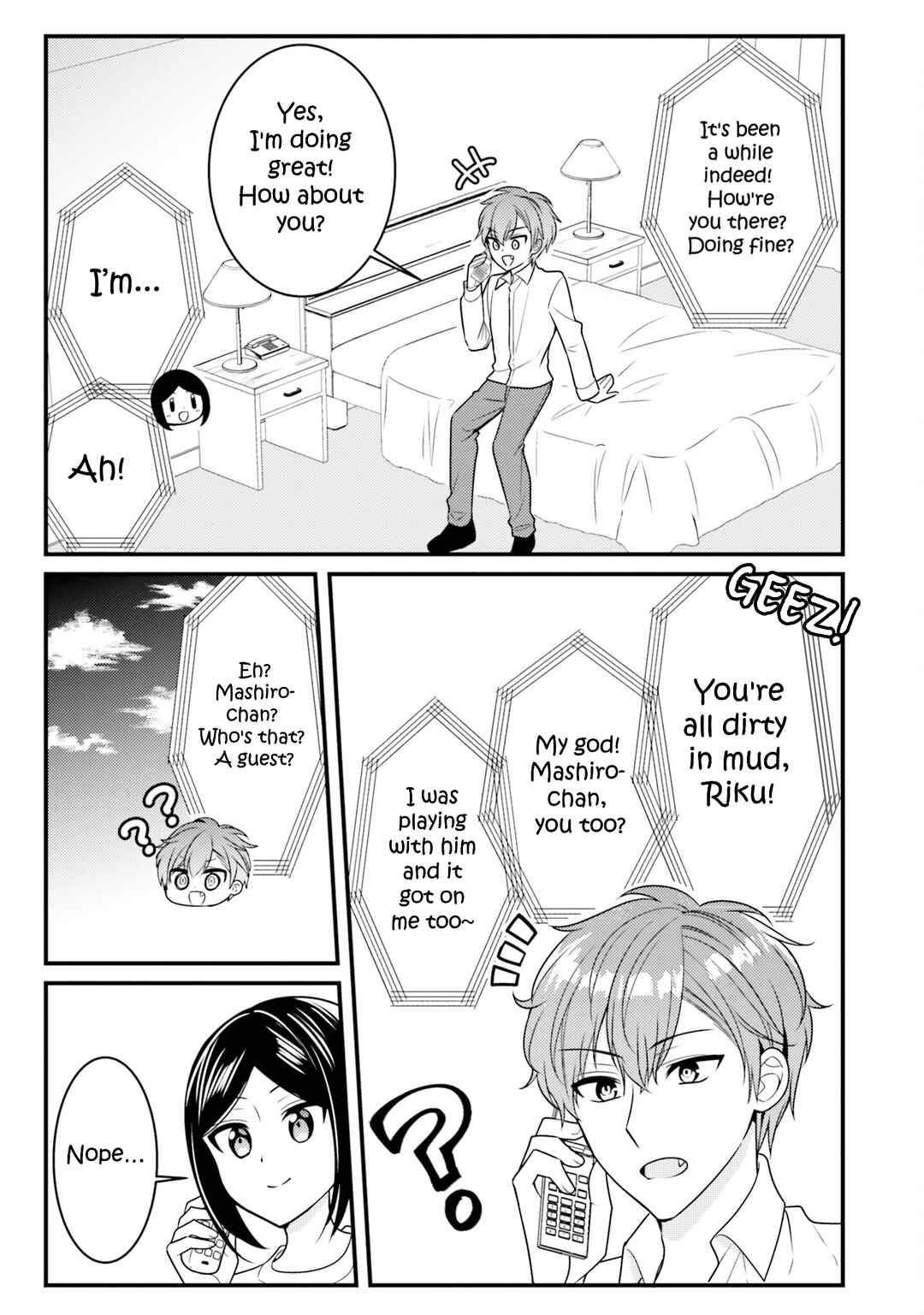 Tekito na Maid no Oneesan & Erasou de Ichizu na Botchan Chapter 37 - Page 7