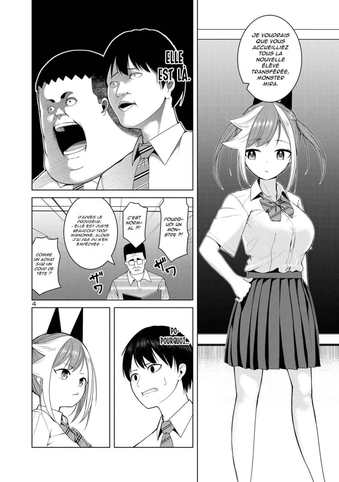 Kaijin Mira no Dai-2 Keitai ga Kawaisugiru Chapter 3 - Page 4
