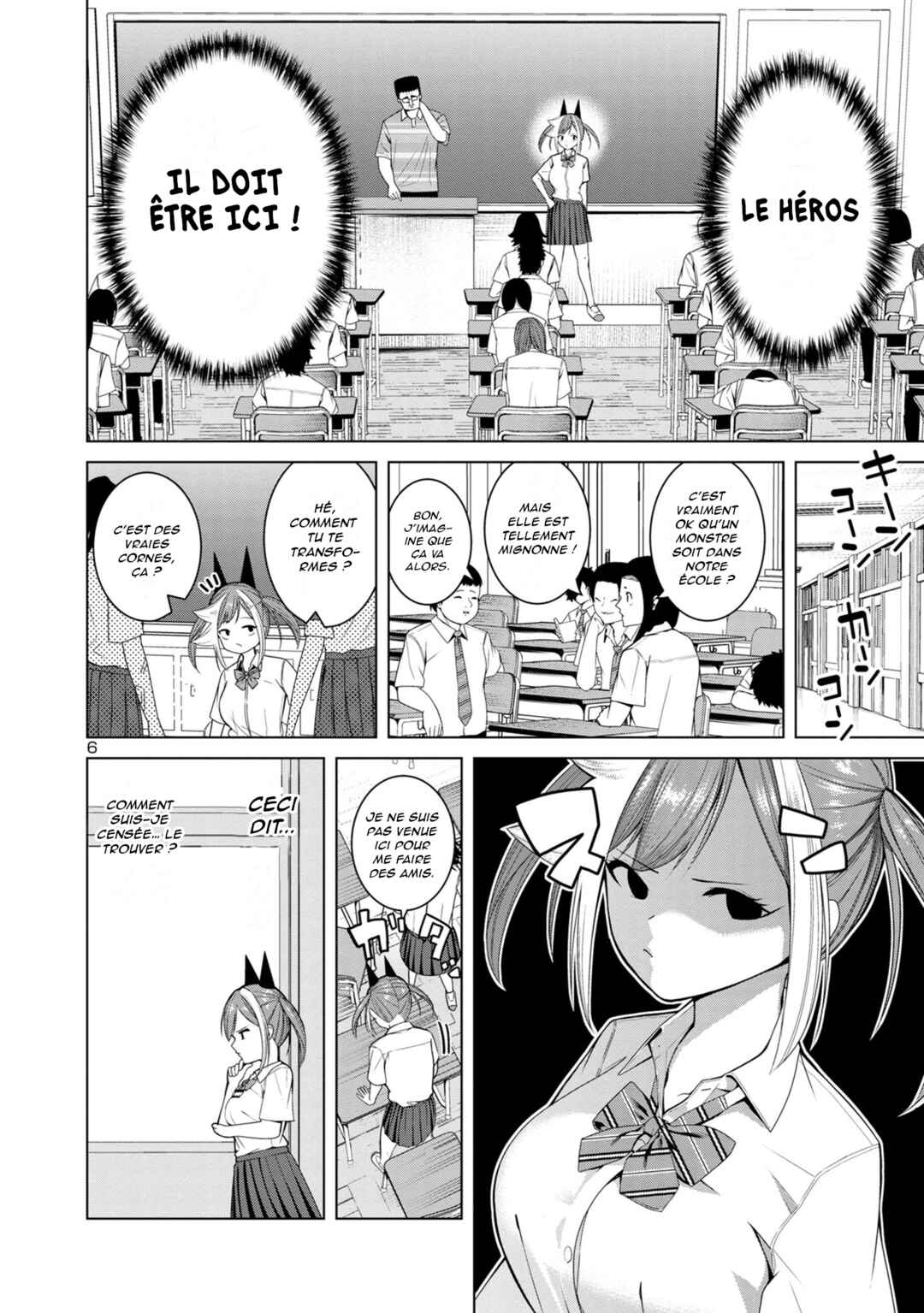 Kaijin Mira no Dai-2 Keitai ga Kawaisugiru Chapter 3 - Page 6