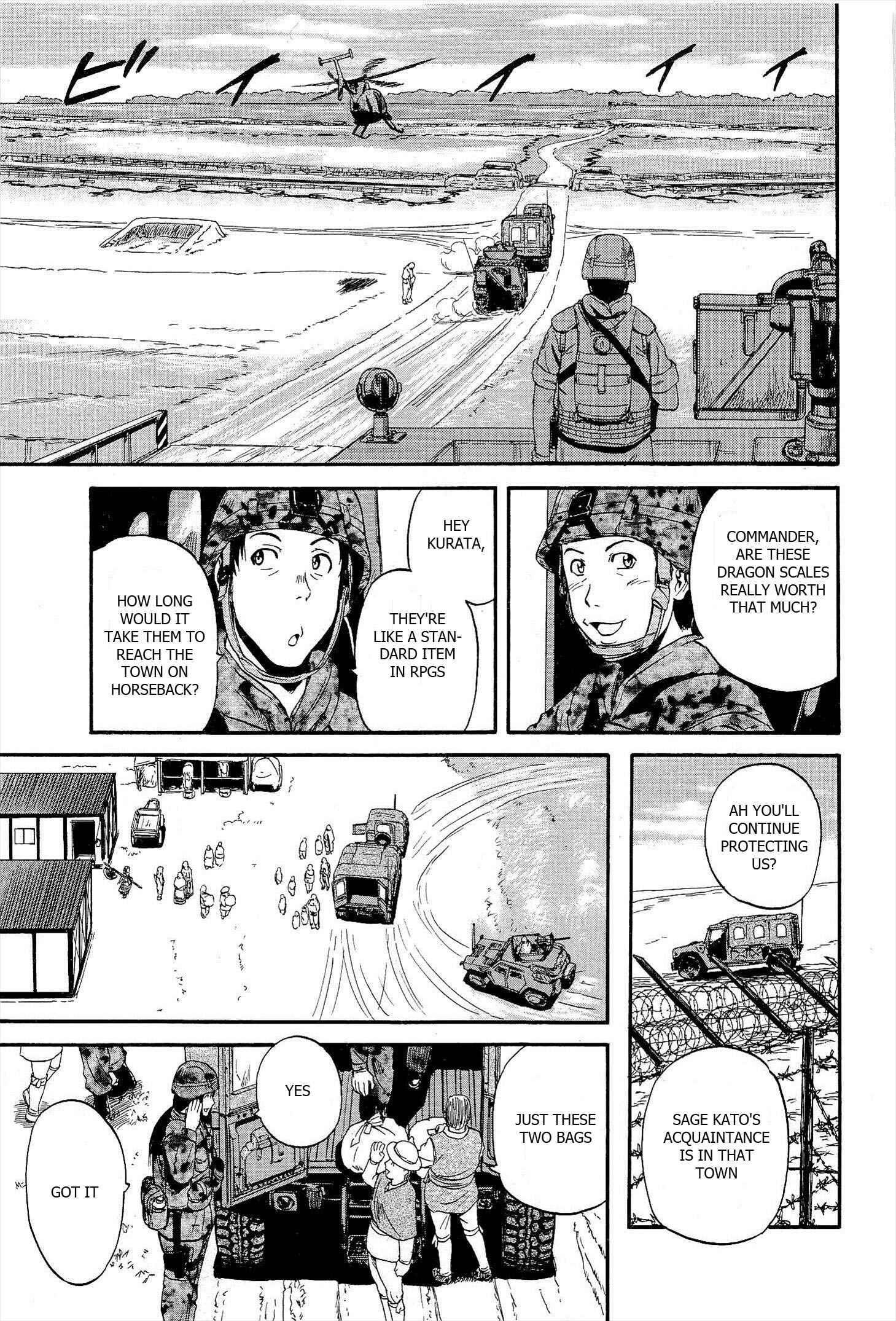 GATE - Jieitai Kanochi nite, Kaku Tatakaeri Chapter 8 - Page 7