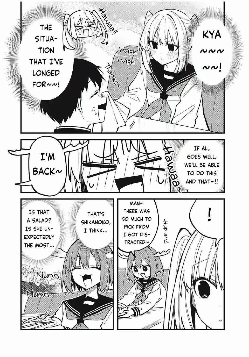 Shikanoko Nokonoko Koshitantan Chapter 49 - Page 14