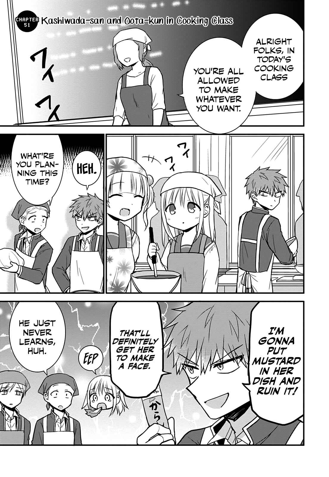 Kao ni Denai Kashiwada-san to Kao ni Deru Oota-kun Chapter 51 - Page 4