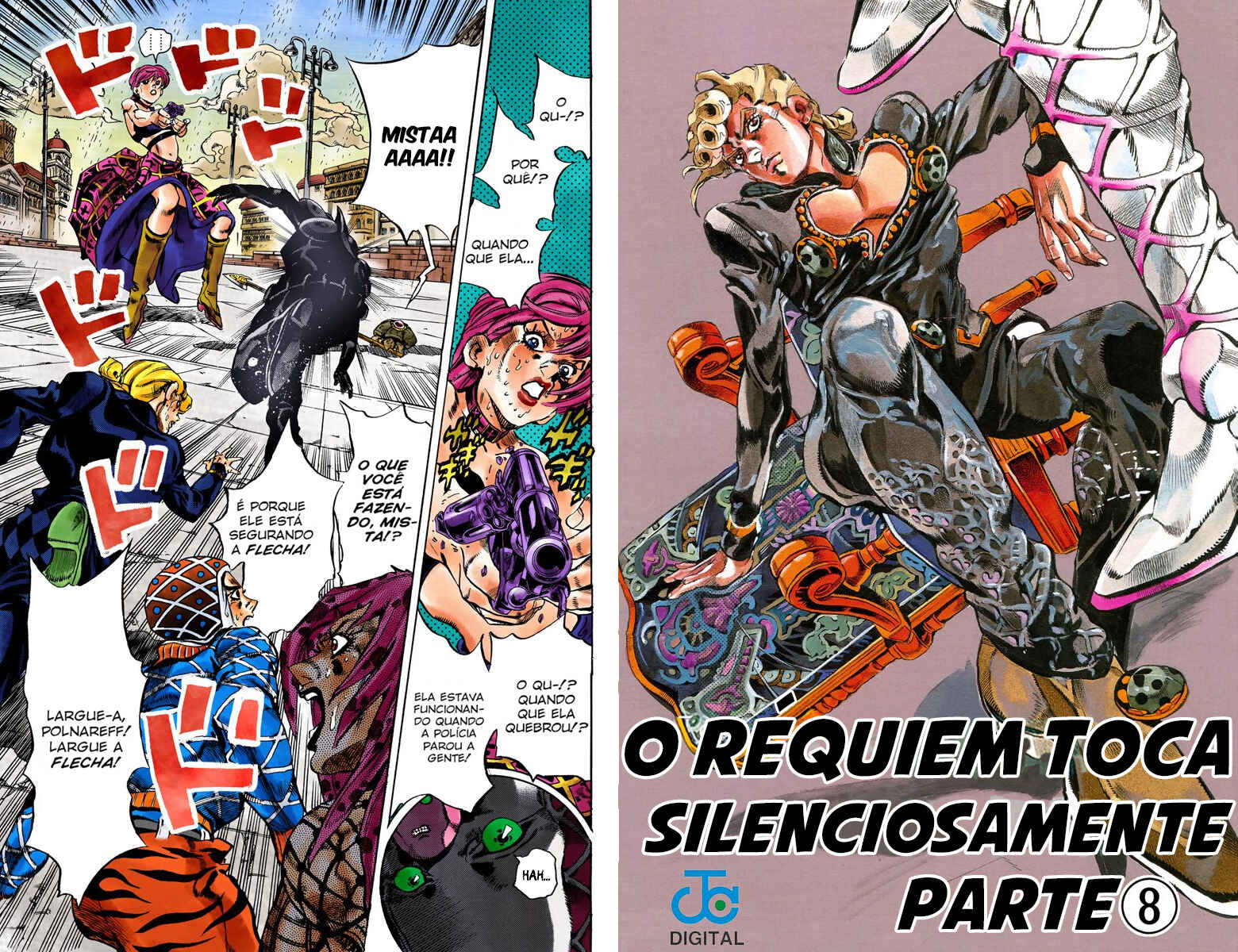 JoJo no Kimyou na Bouken: Part 5 - Ougon no Kaze Color-ban Chapter 140 - Page 1