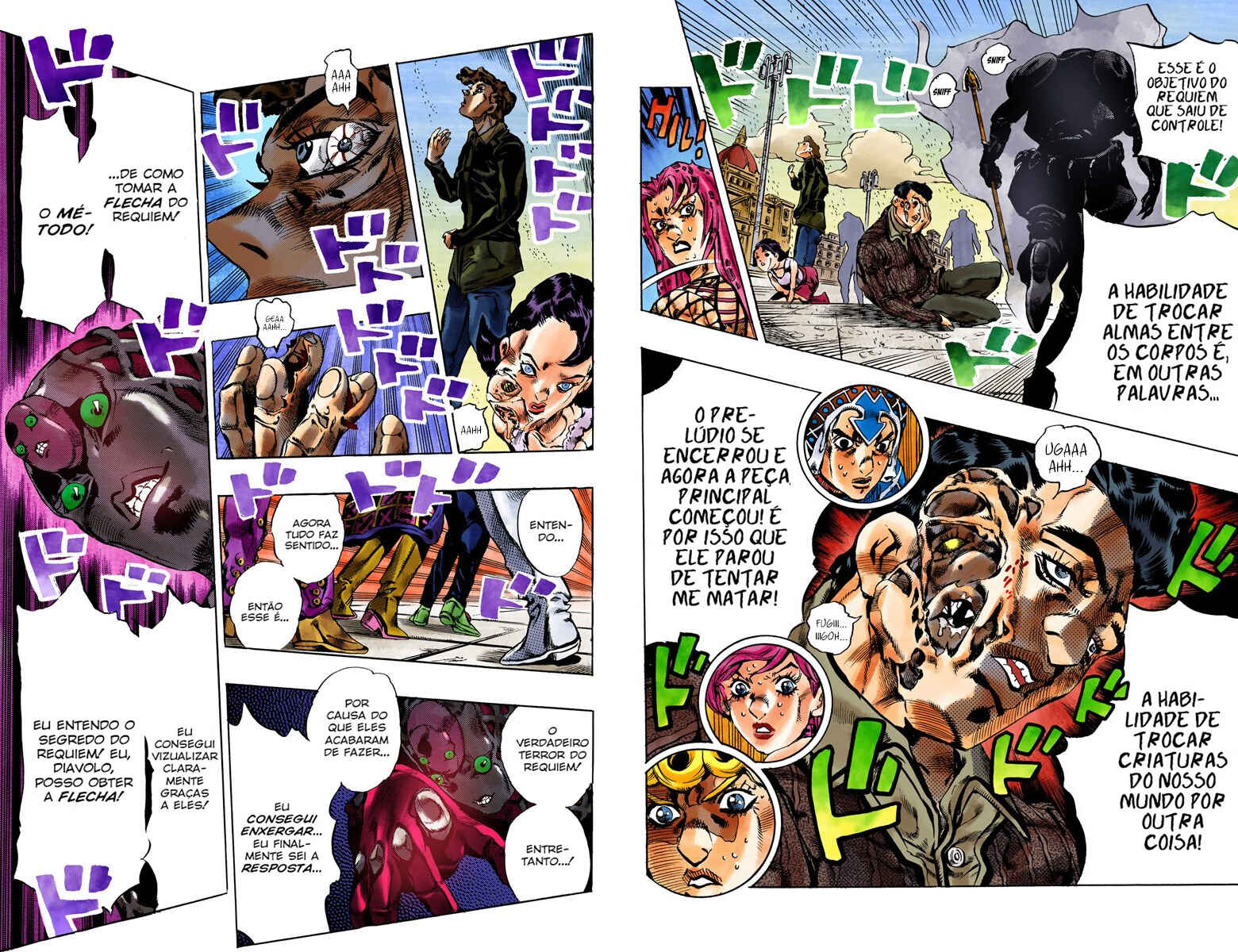 JoJo no Kimyou na Bouken: Part 5 - Ougon no Kaze Color-ban Chapter 140 - Page 10