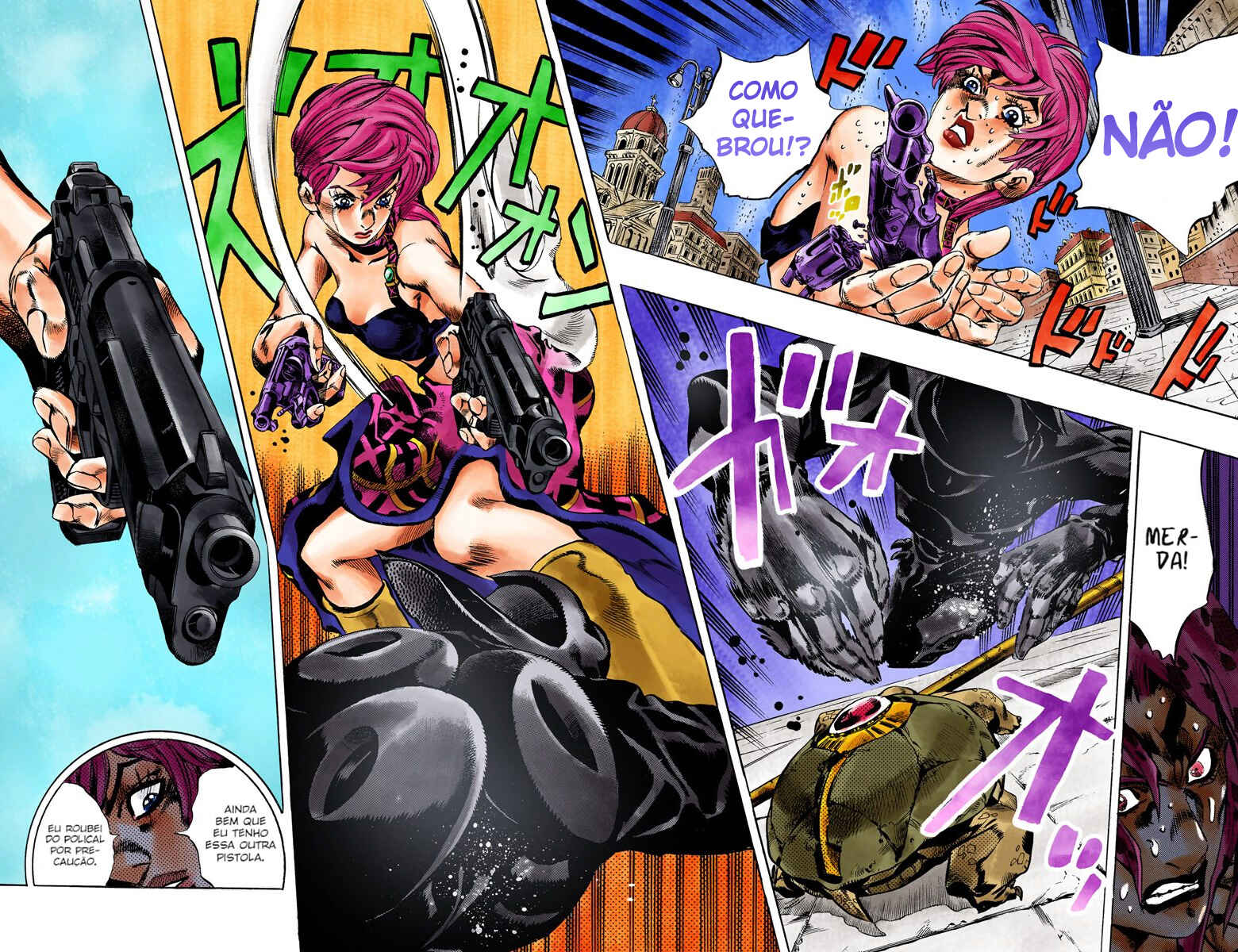 JoJo no Kimyou na Bouken: Part 5 - Ougon no Kaze Color-ban Chapter 140 - Page 2