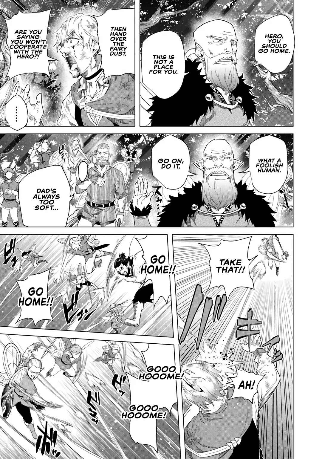 Keikenchi Chochiku de Nonbiri Shoushin Ryokou ~Yuusha to Koibito ni Tsuihou Sareta Senshi no Mujikaku Zamaa~ Chapter 40 - Page 4