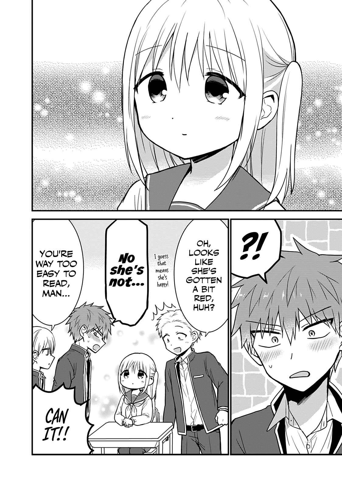 Kao ni Denai Kashiwada-san to Kao ni Deru Oota-kun Chapter 50.5 - Page 12