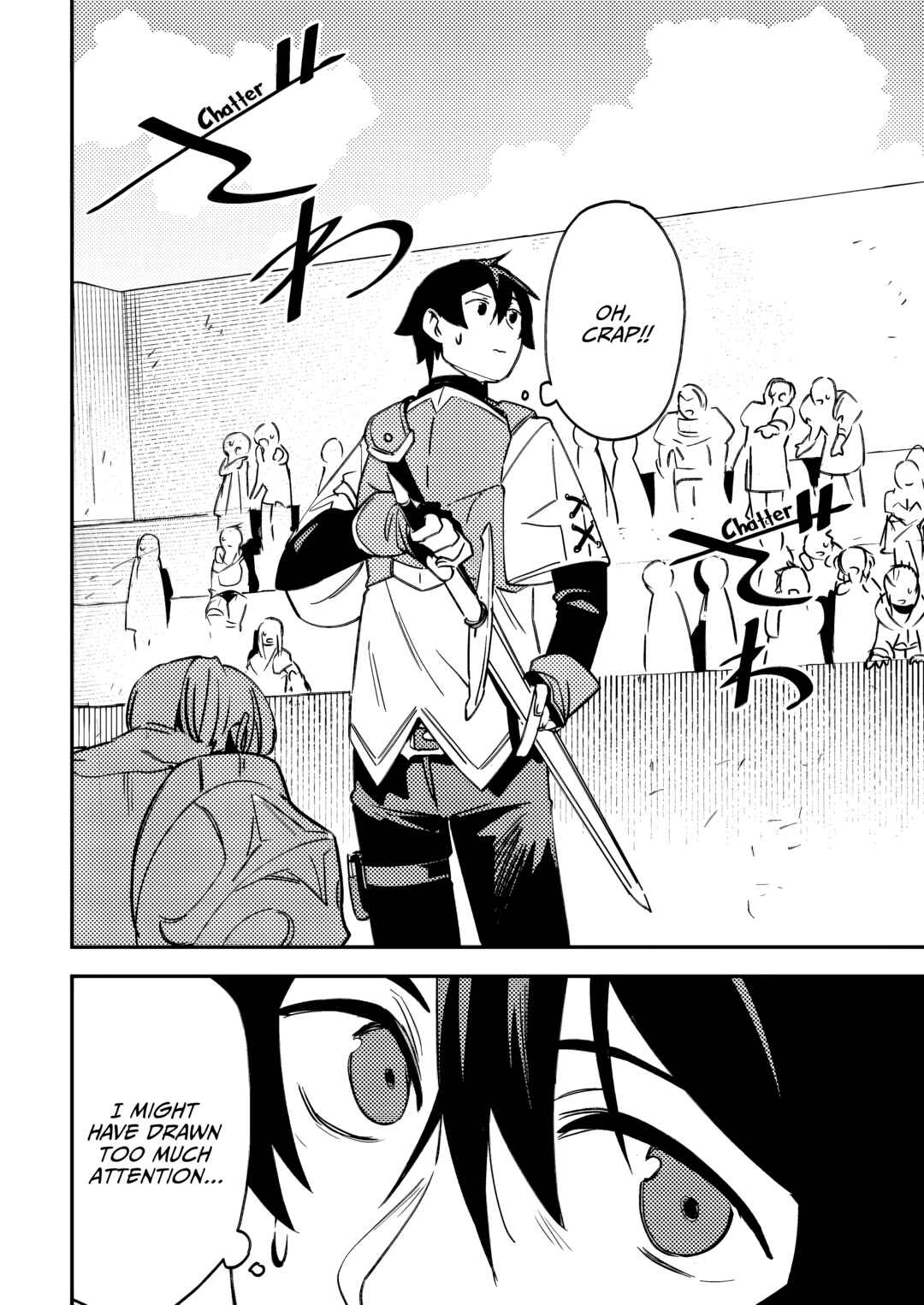 Game Chishiki de Saikyou ni Natta Mob Heishi wa, Shin no Jitsuryoku wo Kakushitai Chapter 3.3 - Page 11