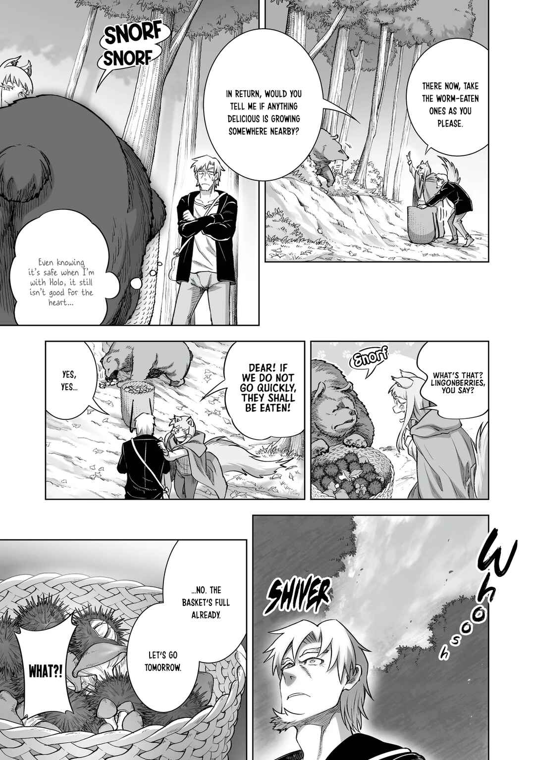 Ookami to Koushinryou: Spring Log Chapter 17 - Page 7