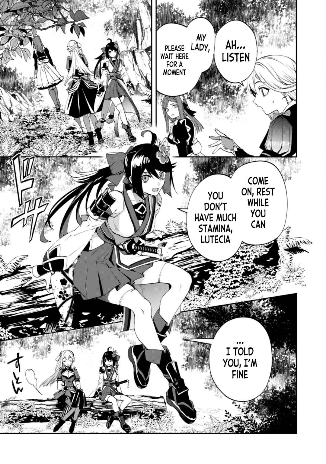 "Hitokiri" Shoujo Koushaku Reijou no Goei ni Naru Chapter 8 - Page 14