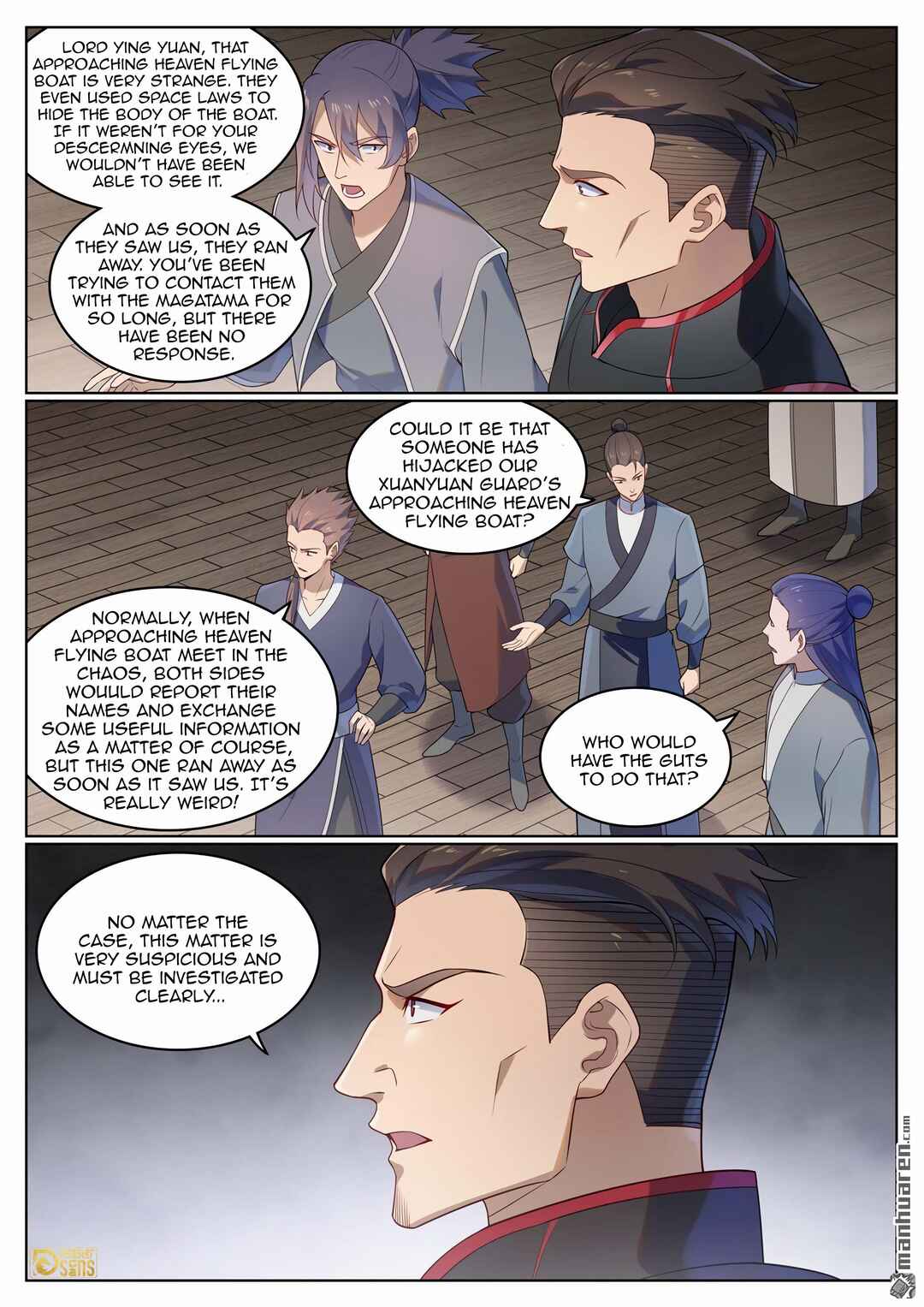 Bǎiliàn Chéngshén Chapter 1132 - Page 12