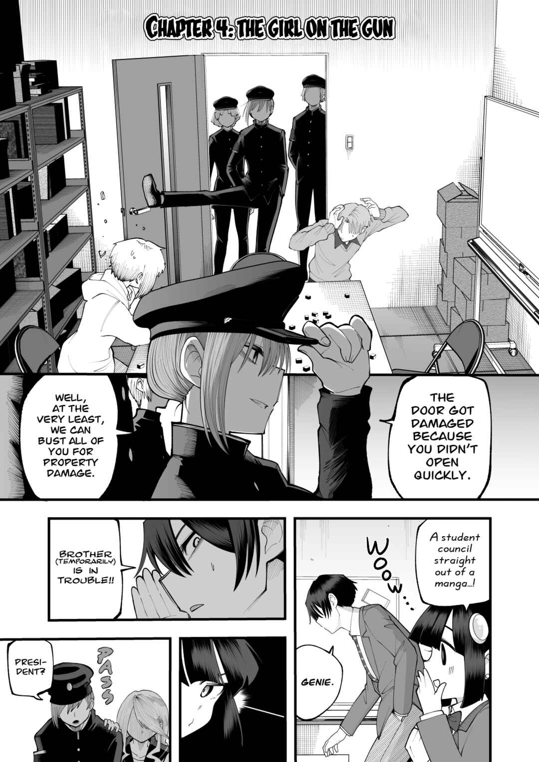 Lamp no Majin ni Onegai Suru Hanashi Chapter 4 - Page 1