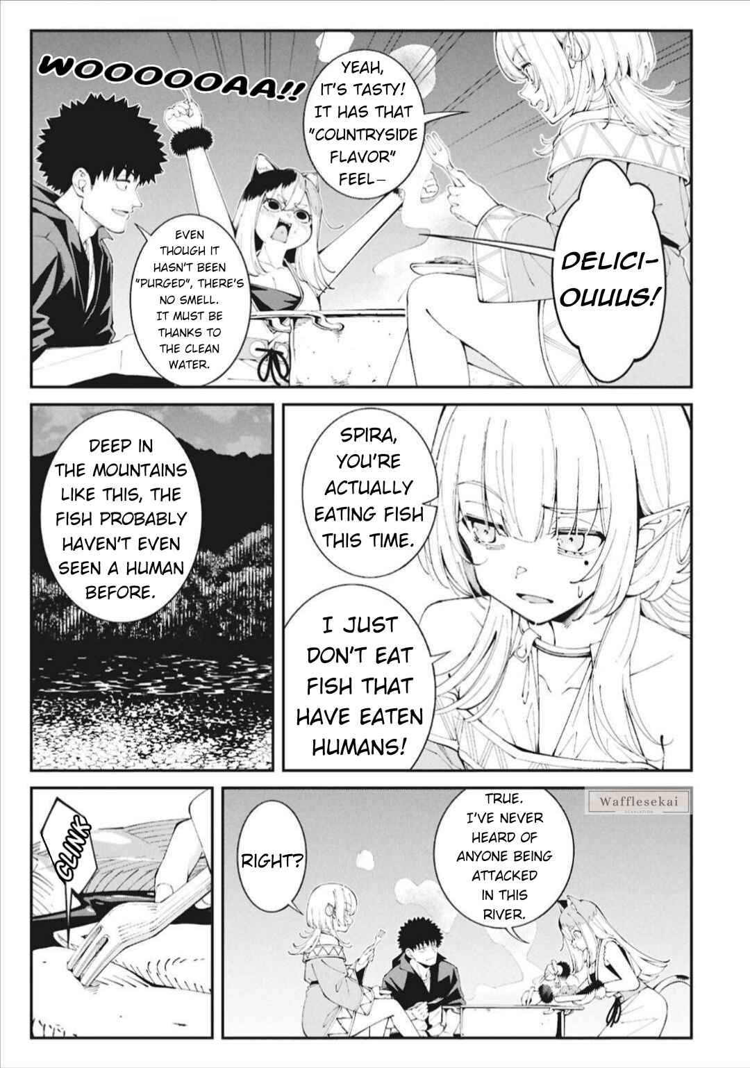 Tsurizao Hitotsu de Isekai Hourou Chapter 5 - Page 22