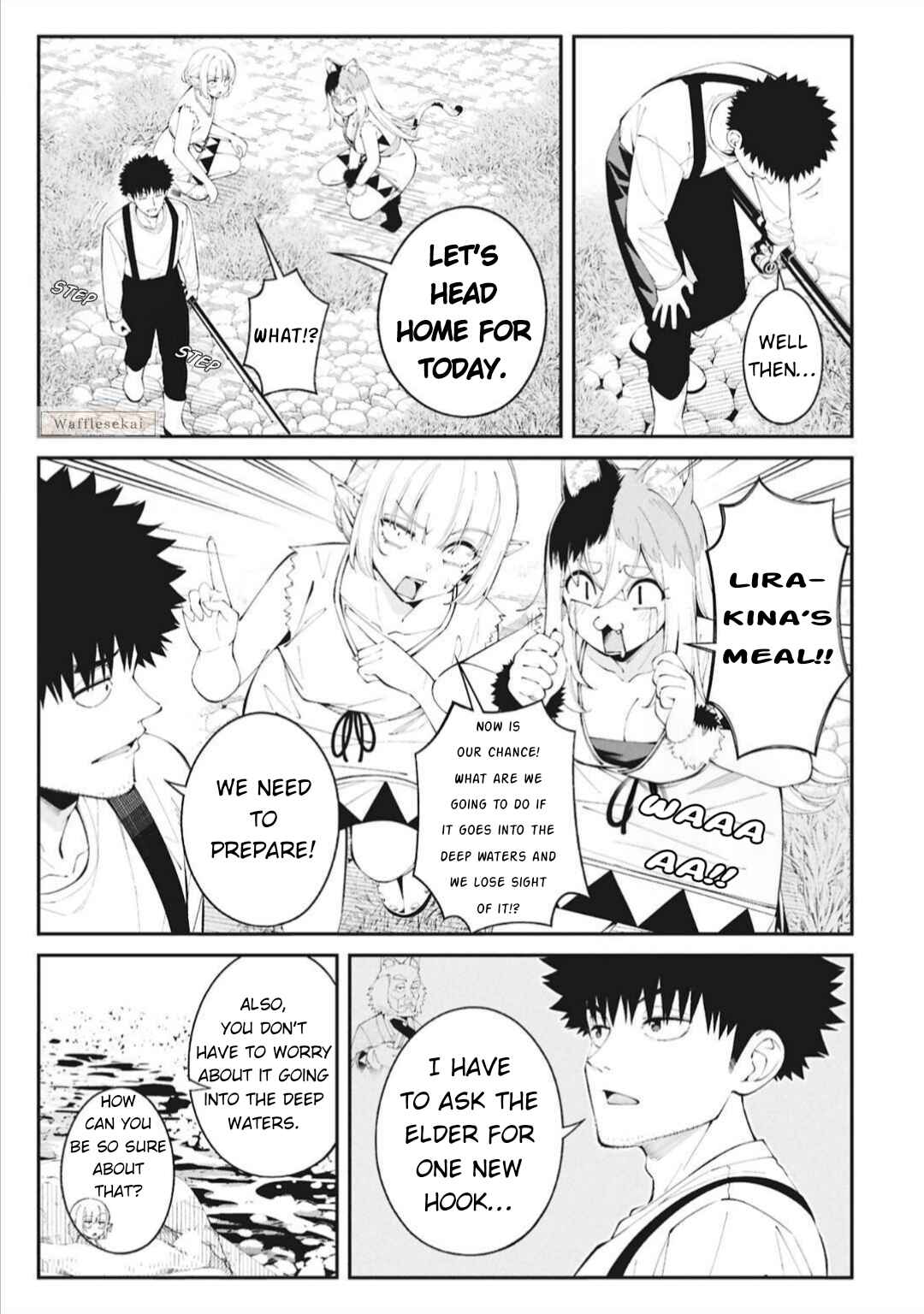 Tsurizao Hitotsu de Isekai Hourou Chapter 5 - Page 4