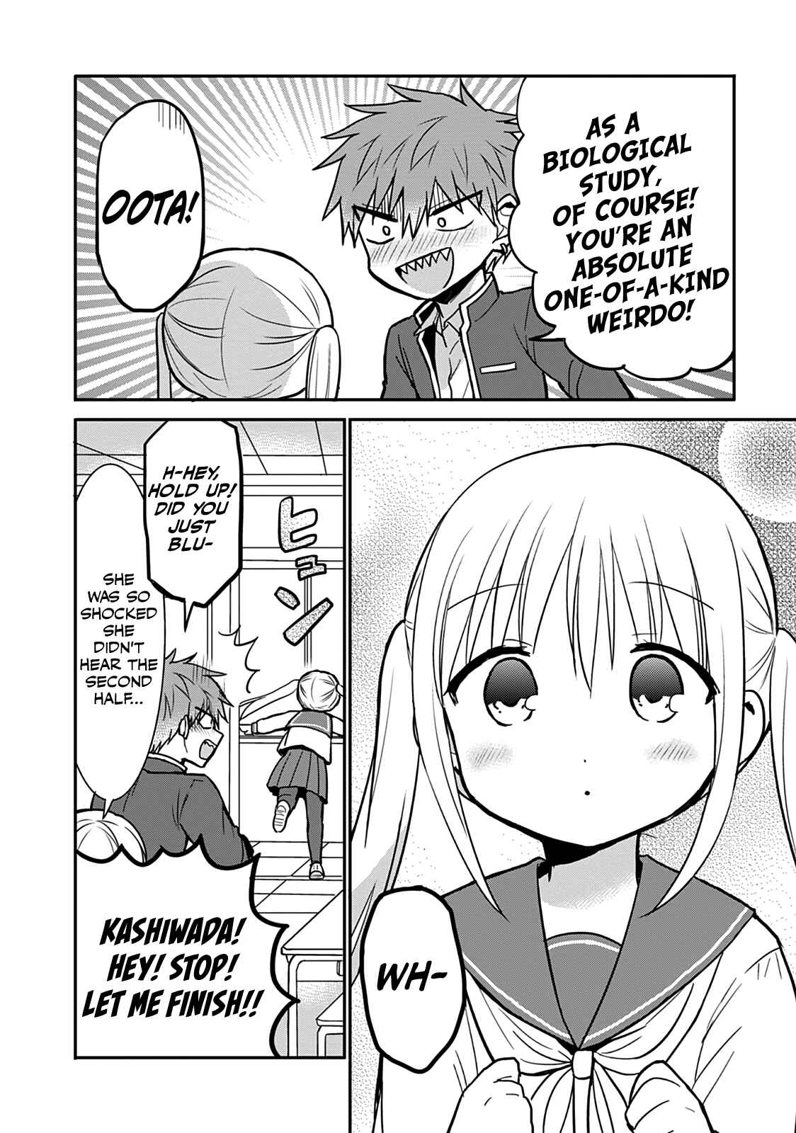 Kao ni Denai Kashiwada-san to Kao ni Deru Oota-kun Chapter 60 - Page 8