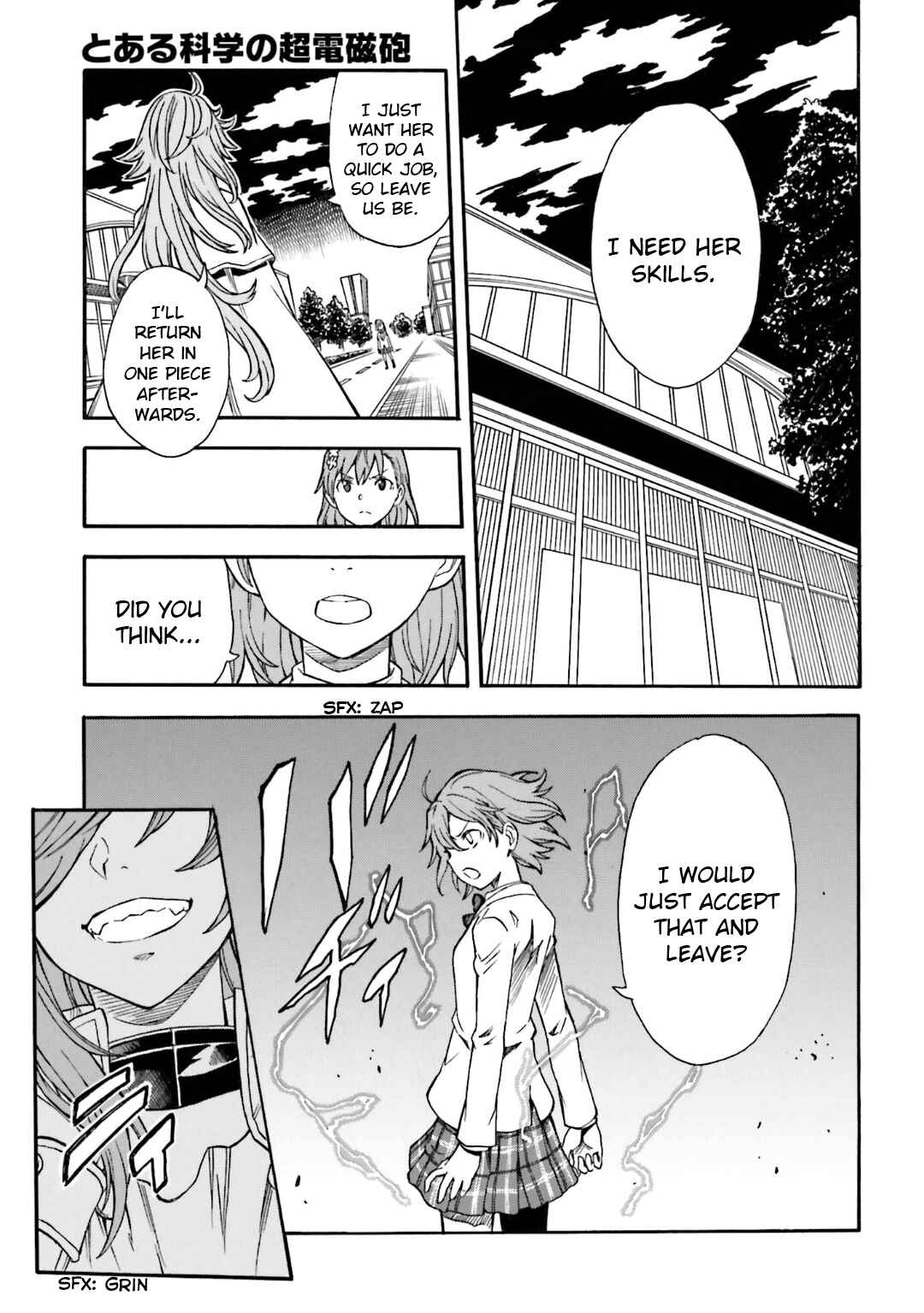 Toaru Majutsu no Index Gaiden: Toaru Kagaku no Railgun Chapter 108 - Page 13