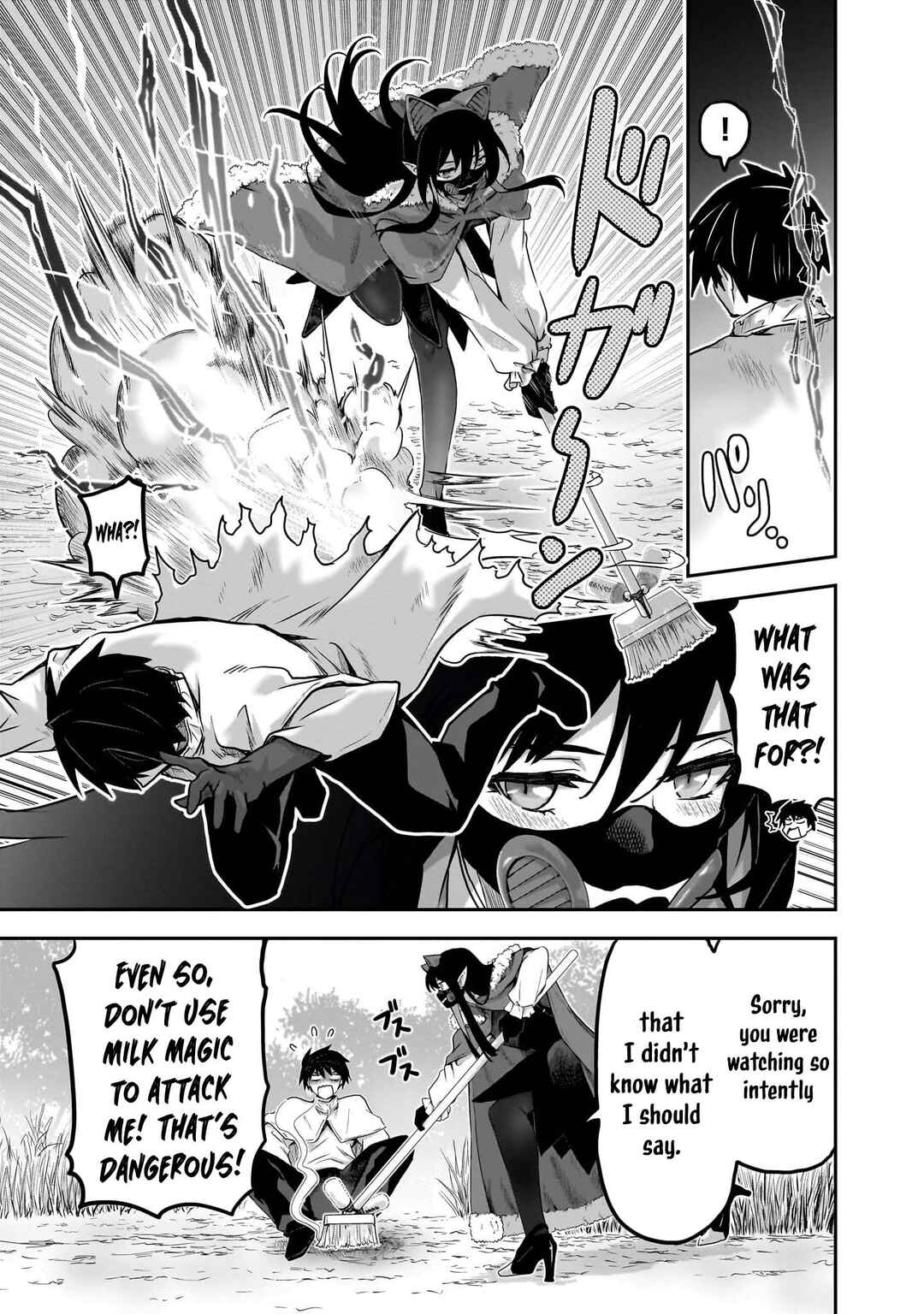 Milk-shibori Hunter no Isekai Sakunyuuki ~Nouka no Saenai Otoko ga Arayuru Shuzoku no Chiku-B wo Moteasobi-toriko ni Suru~ Chapter 6 - Page 12