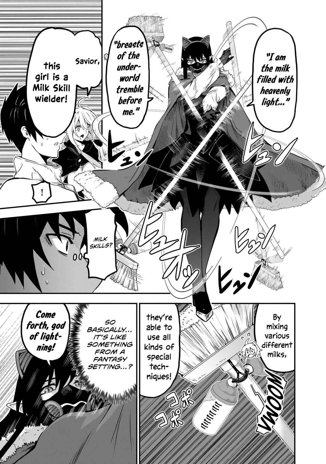 Milk-shibori Hunter no Isekai Sakunyuuki ~Nouka no Saenai Otoko ga Arayuru Shuzoku no Chiku-B wo Moteasobi-toriko ni Suru~ Chapter 6 - Page 8