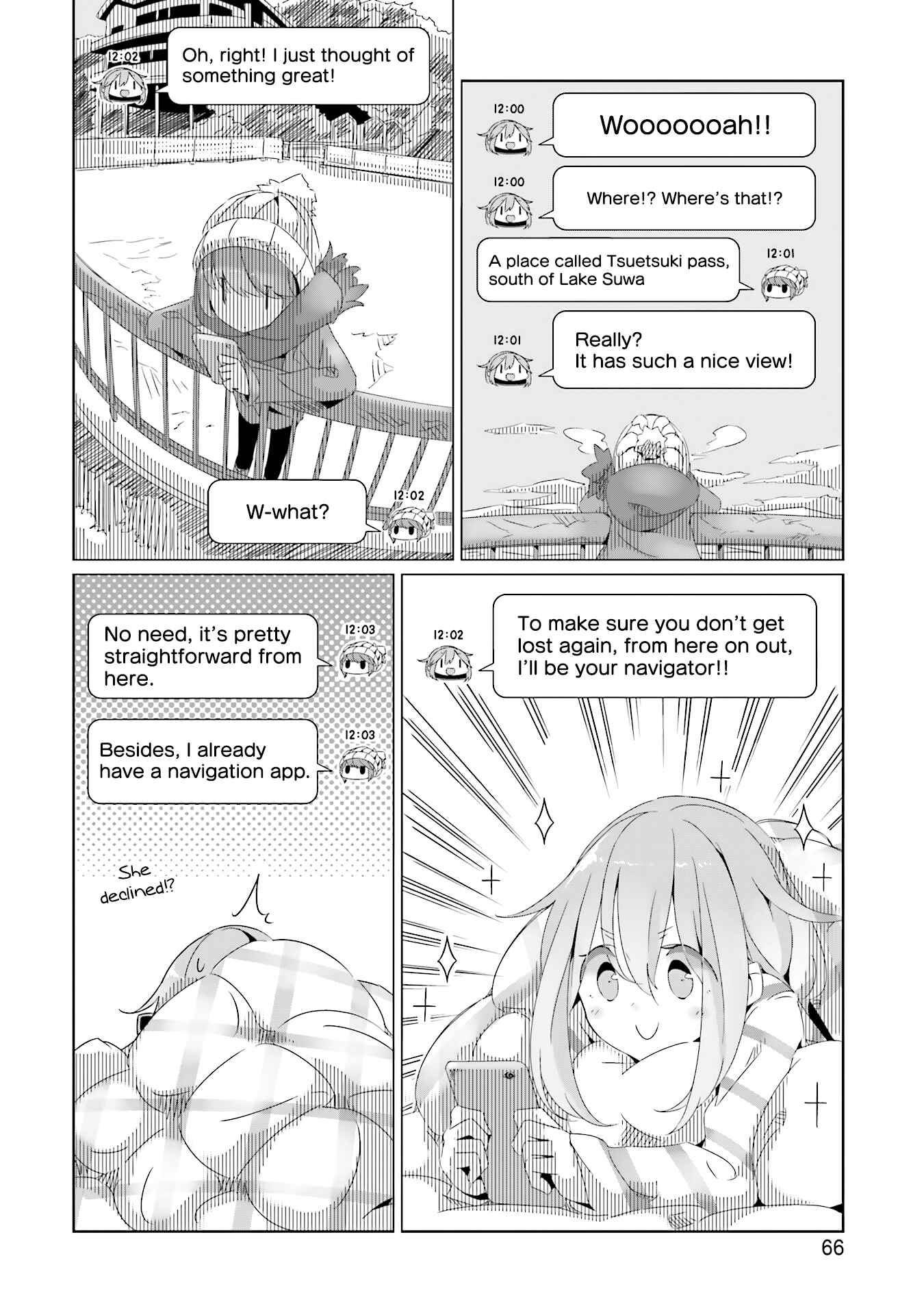 Yuru Camp△ Chapter 16 - Page 4