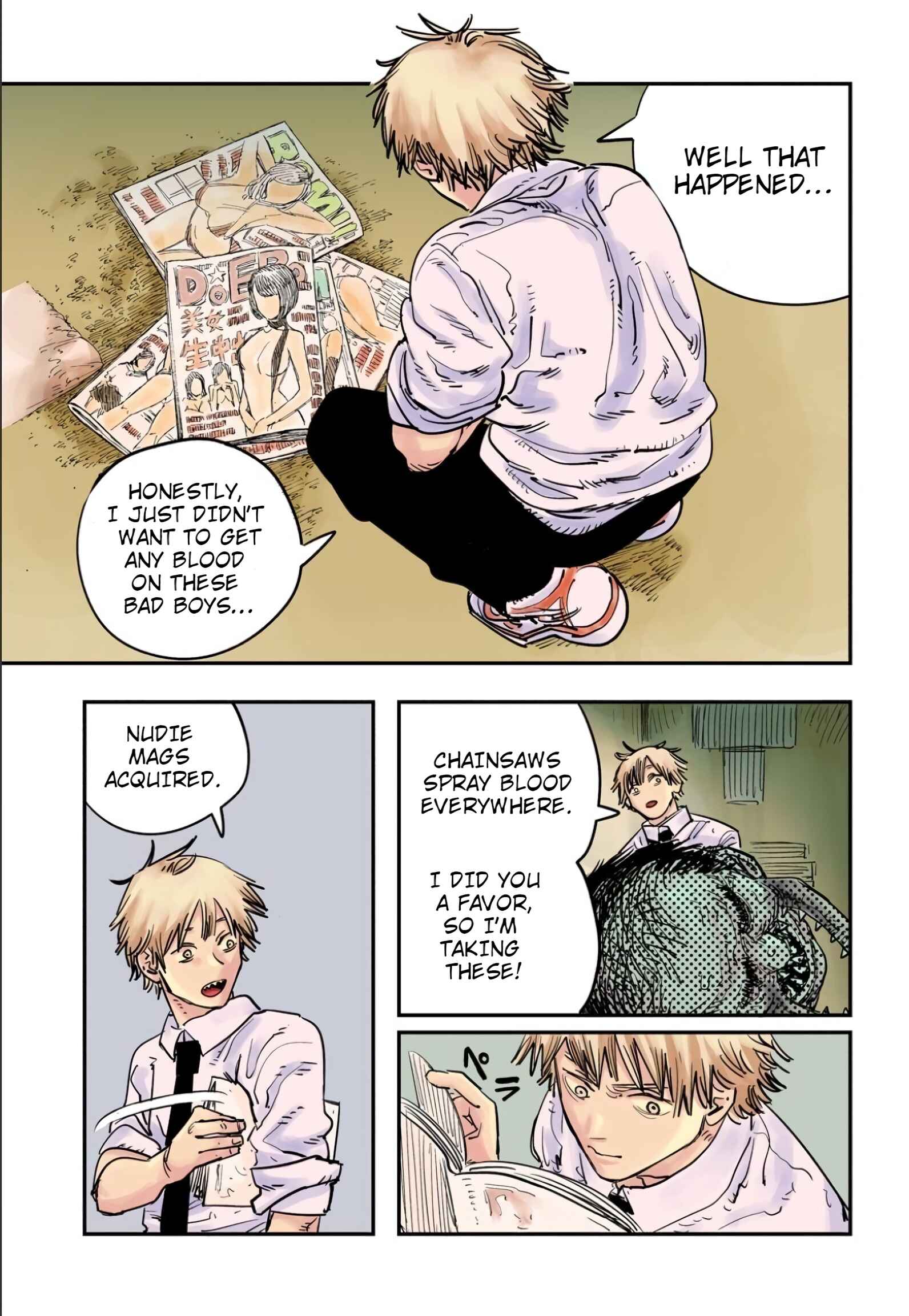 Chainsaw Man (Official Colored) Chapter 4 - Page 11