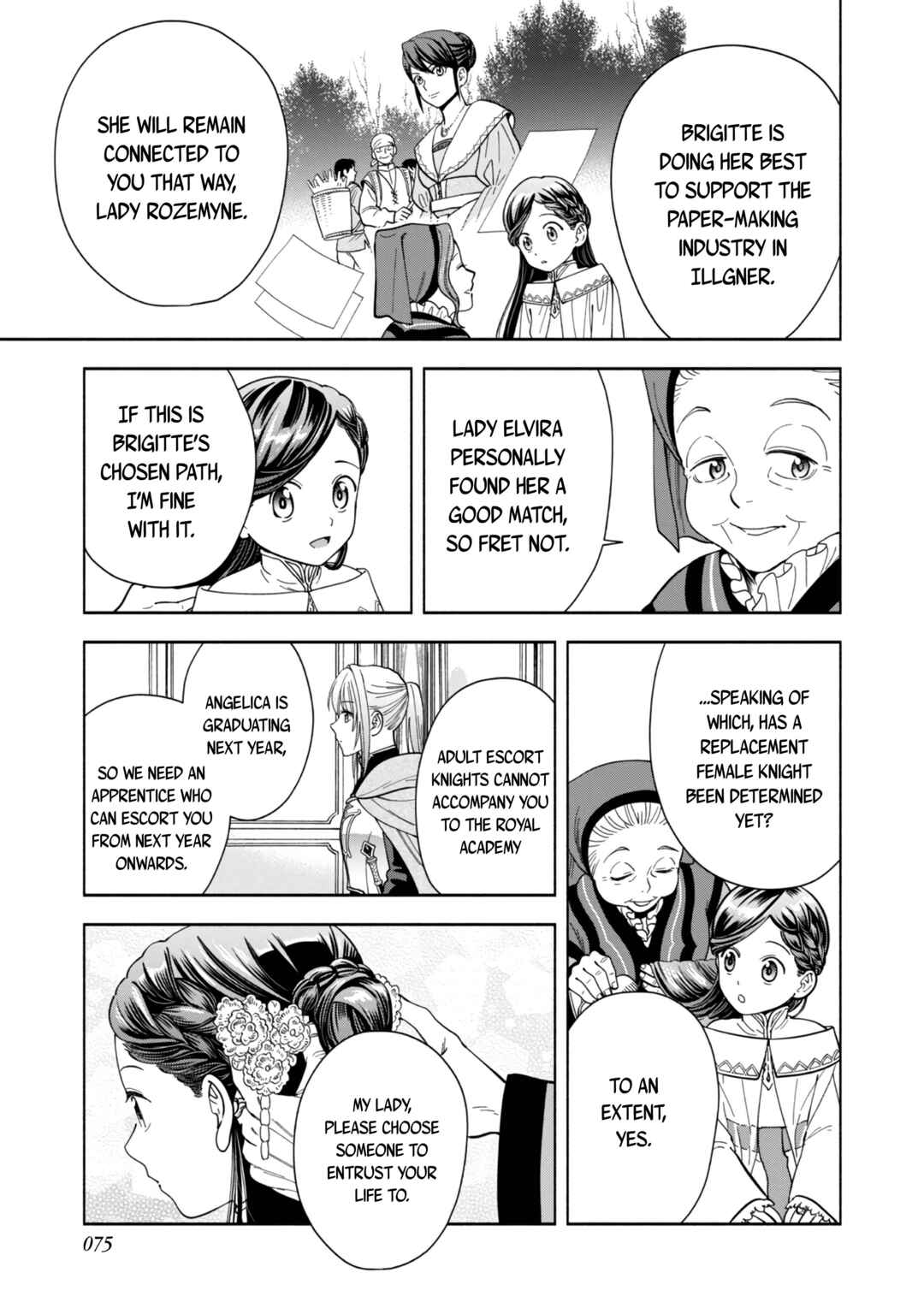 Honzuki no Gekokujou: Shisho ni Naru tame ni wa Shudan o Erandeiraremasen—Dai-4 Bu: Kizokuin no Toshokan o Sukuitai! Chapter 2 - Page 4