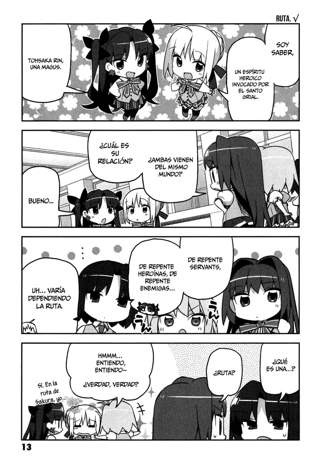 Type-Moon Gakuen - Chibi Chuki! Chapter 1 - Page 17