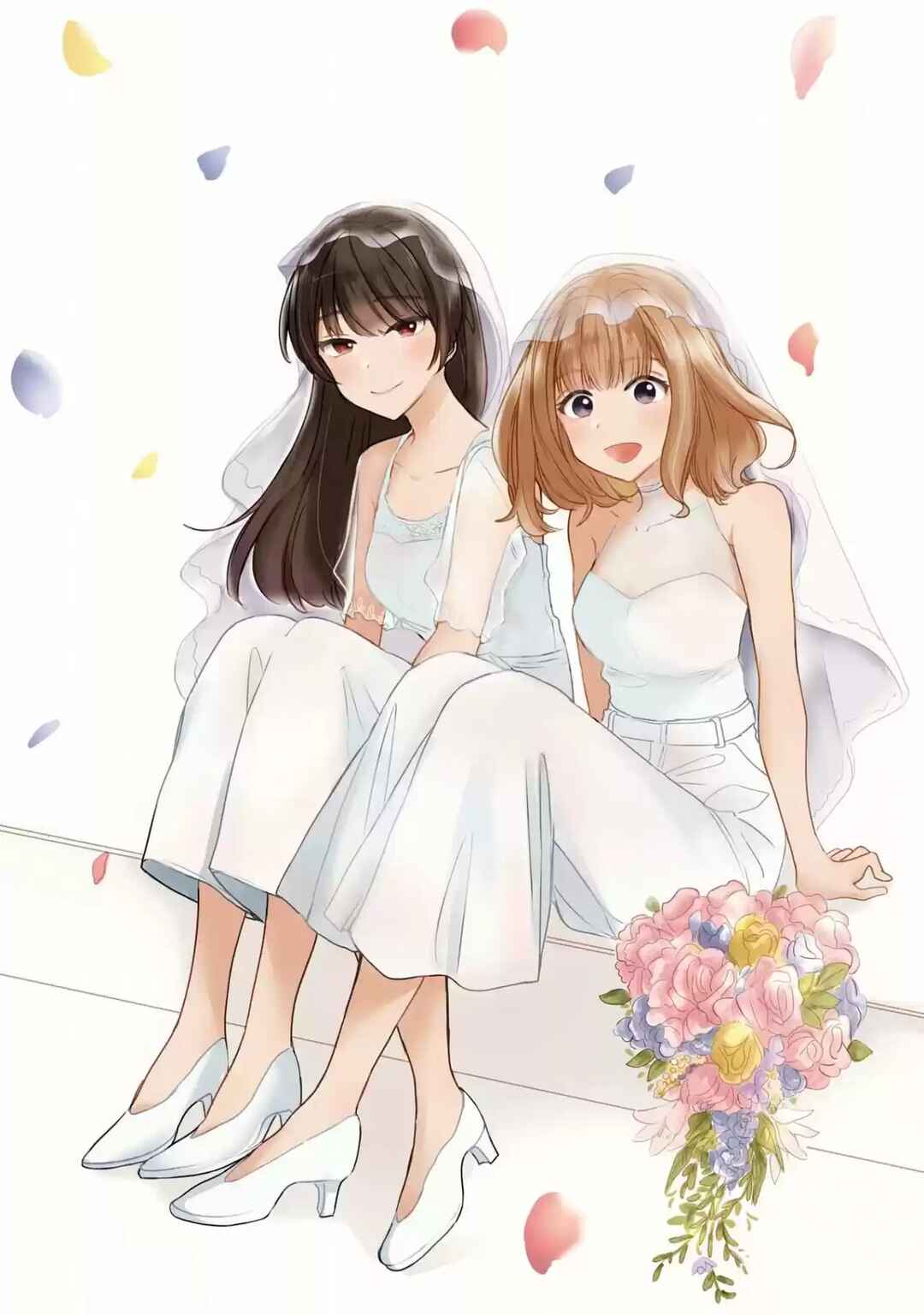 Onna Tomodachi to Kekkon Shitemita. Chapter 8.5 - Page 3