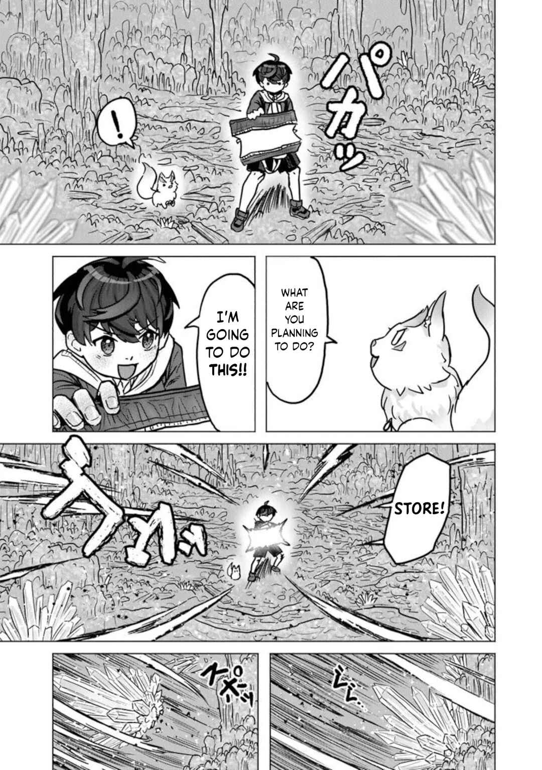 Kaban no Yuusha no Isekai Nonbiri Tabi ~Jitsuwa "Kaban" wa nani demo Kyuushuu Dekirushi, Nihon kara nandemo Toriyose ga Dekiru Cheat bukideshita~ Chapter 4 - Page 11