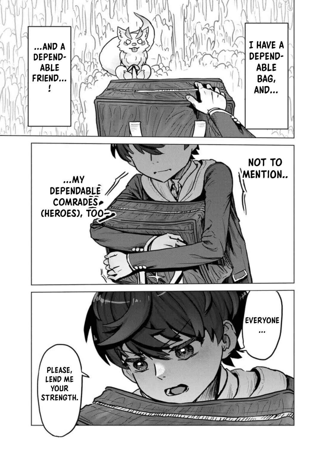 Kaban no Yuusha no Isekai Nonbiri Tabi ~Jitsuwa "Kaban" wa nani demo Kyuushuu Dekirushi, Nihon kara nandemo Toriyose ga Dekiru Cheat bukideshita~ Chapter 4 - Page 23