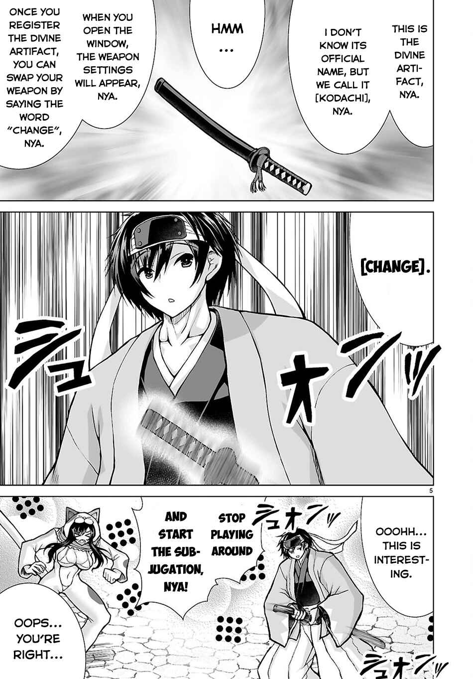 Isekai ni Shoukan Saretan da kedo, Nandemo Kireteshimau Kennou o Te ni Ireta no de Easy Mode deshita Chapter 12 - Page 6
