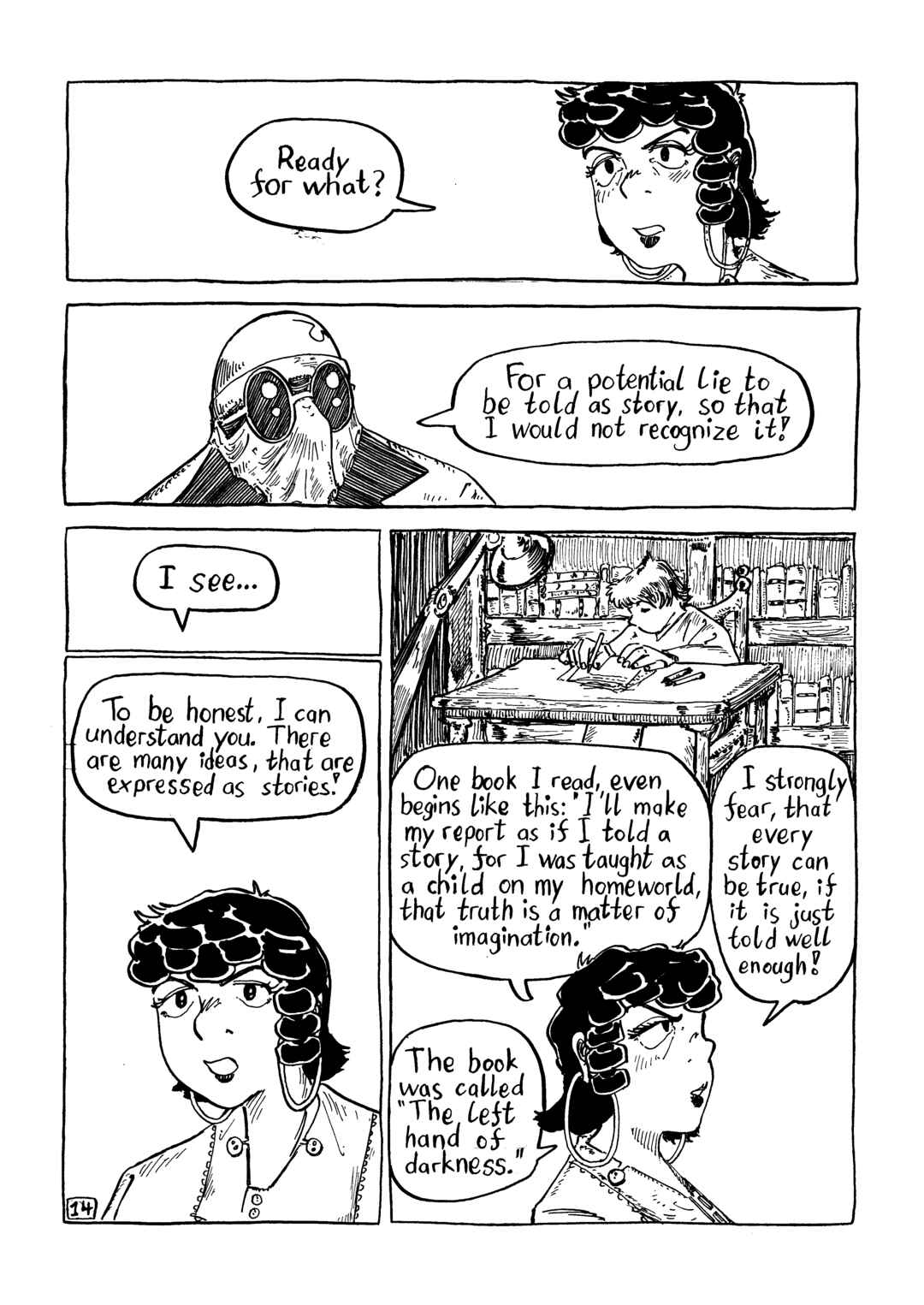Loss of lines Chapter 8 - Page 16