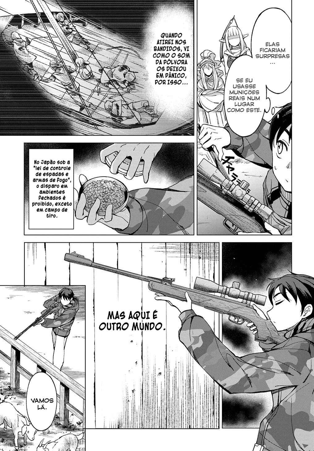 Hokkaidou no Gen'eki Hunter ga Isekai ni Hourikomarete Mita ~Elf Yome to Meguru Isekai Shuryou Life~ Chapter 3 - Page 32
