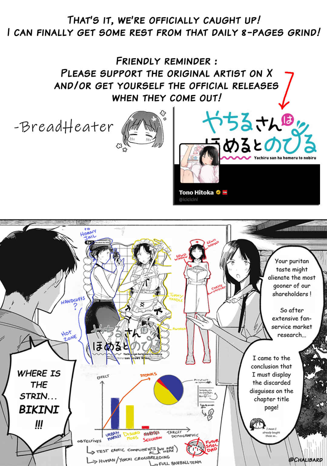 Yachiru-san wa Homeru to Nobiru Chapter 7.2 - Page 15