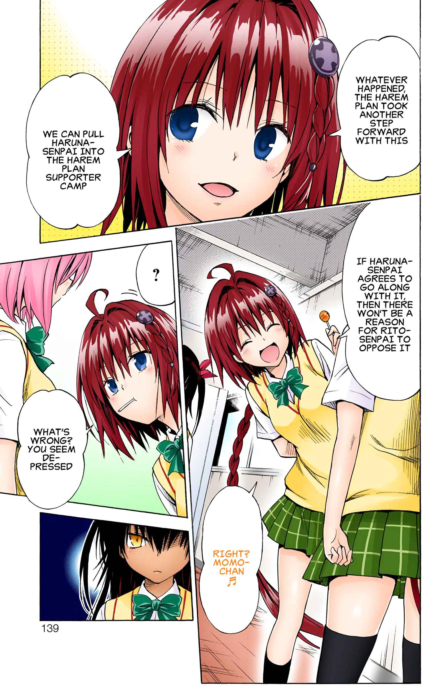 To Love Ru Darkness (Official Colored) Chapter 76 - Page 16