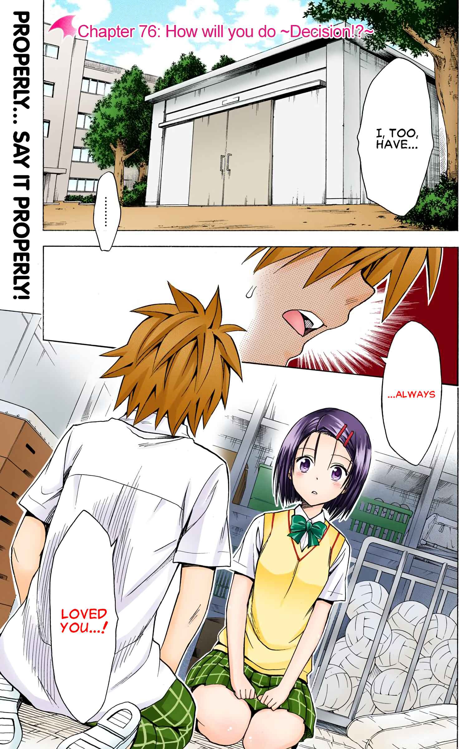 To Love Ru Darkness (Official Colored) Chapter 76 - Page 2