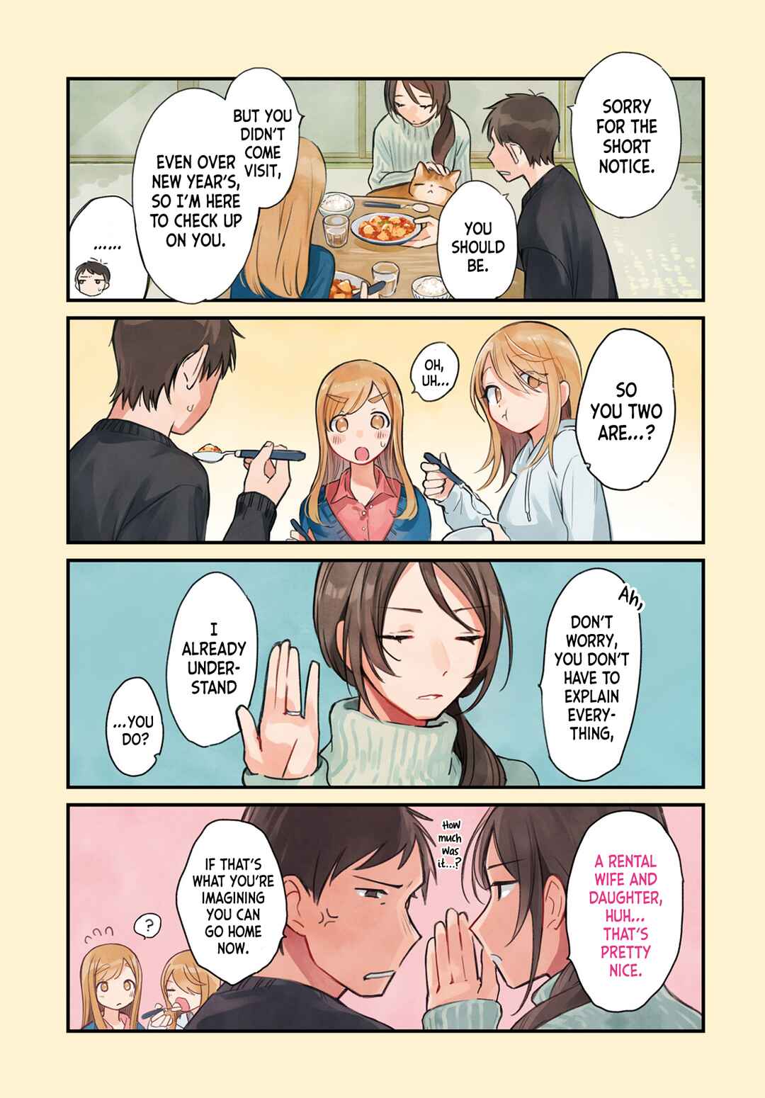 Harapeko Oyako to Motokare Yanushi Chapter 22 - Page 4