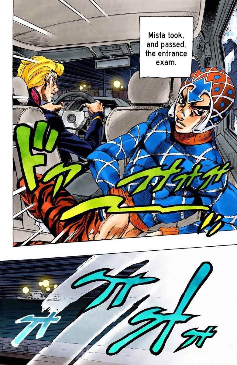 JoJo no Kimyou na Bouken: Part 5 - Ougon no Kaze Color-ban Chapter 69 - Page 11