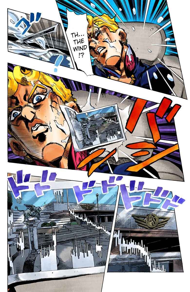 JoJo no Kimyou na Bouken: Part 5 - Ougon no Kaze Color-ban Chapter 69 - Page 18