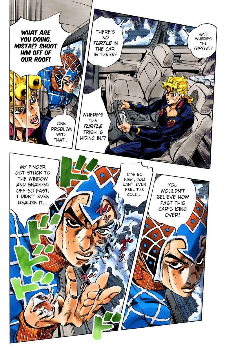 JoJo no Kimyou na Bouken: Part 5 - Ougon no Kaze Color-ban Chapter 69 - Page 20